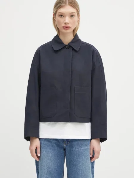 A.P.C. geacă Veste Bianca bleumain de tranzitie