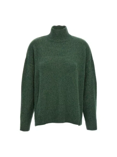 Sweter Victoria Beckham wełniany zielony