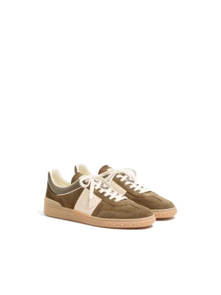 Sneakersy Valentino Garavani brązowe