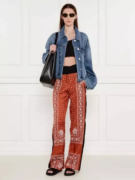 Pinko Geacă GABORONE | Oversize fit albastru