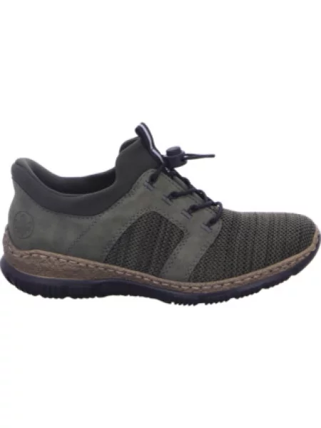 Sneakersy Rieker wsuwane zielone