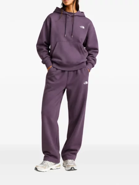 Hanorac cu glugă The North Face cu autograf violet