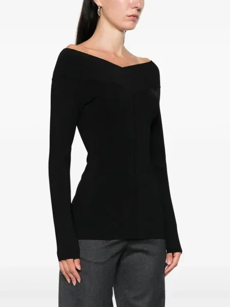 Top Stella Mccartney lung negru