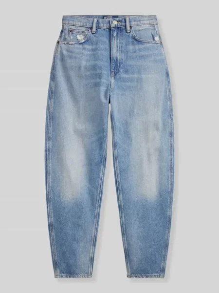 Polo Ralph Lauren Jeansy Mom Fit niebieski