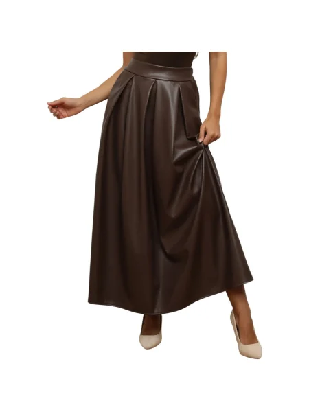 Fustă La Modeuse maro