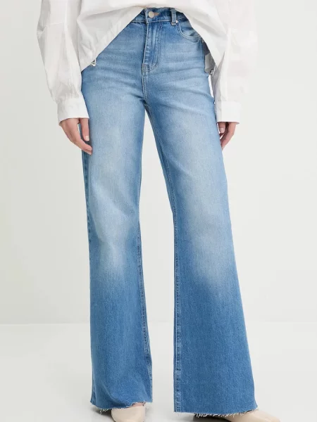 Дънки Answear Lab синьо