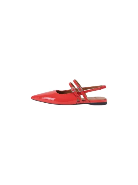 Balerinki Vagabond Shoemakers skórzane czerwone