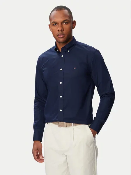 Tommy Hilfiger Cămașă Bleumarin