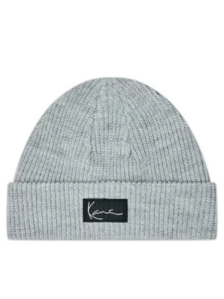 Karl Kani Čepice Beanie melír šedý