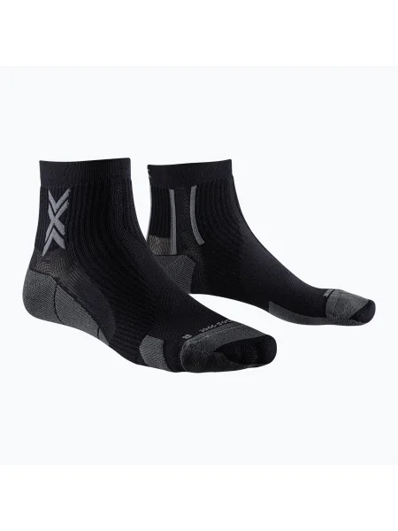 Șosete de alergare X-Socks Run Perform Ankle pentru bărbați negru/galbenuș negru
