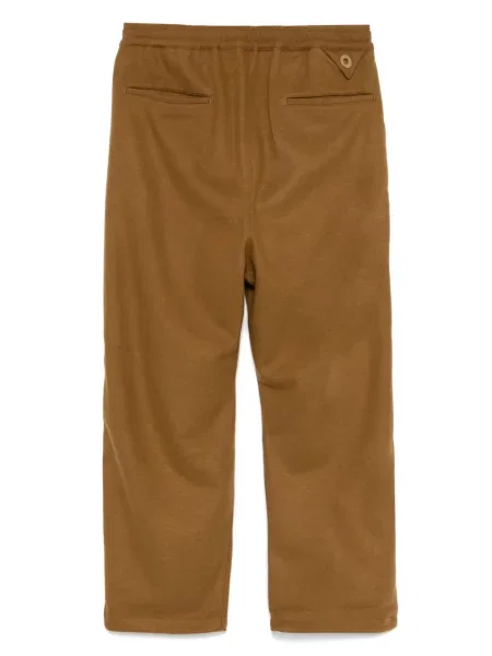Pantaloni White Mountaineering alb