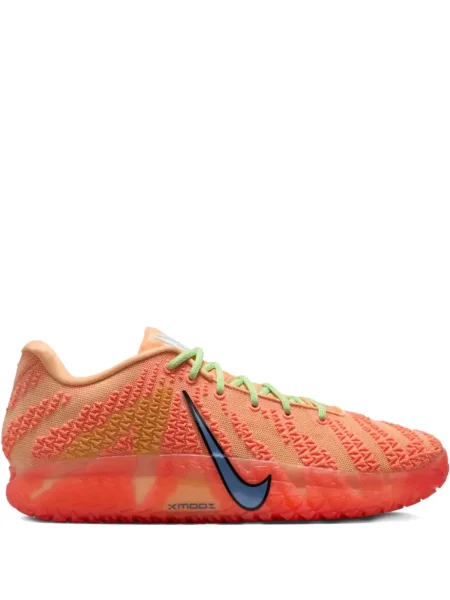 Καρό μπλούζα Nike με κορδόνια με δαντέλα πράσινο