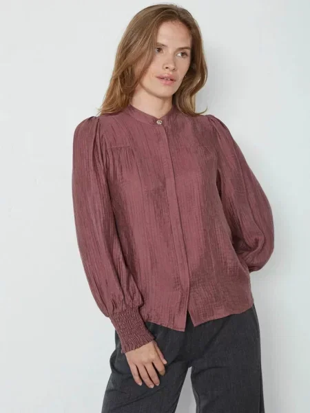 Co'couture Bluză Tassy mov prună