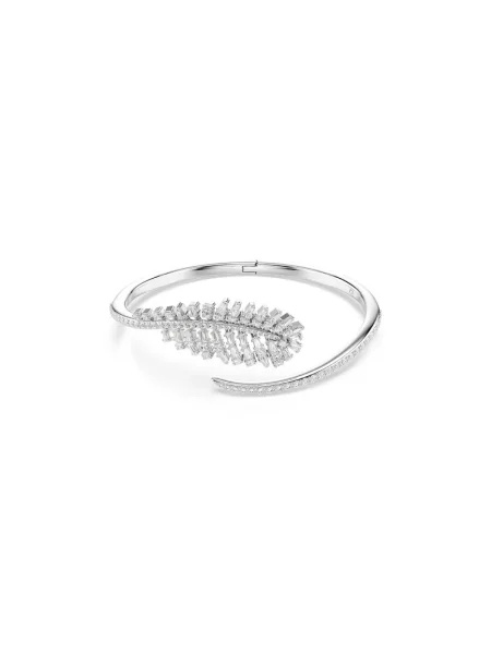 Swarovski bransoletka metalowa z cyrkonią VIENNA szara