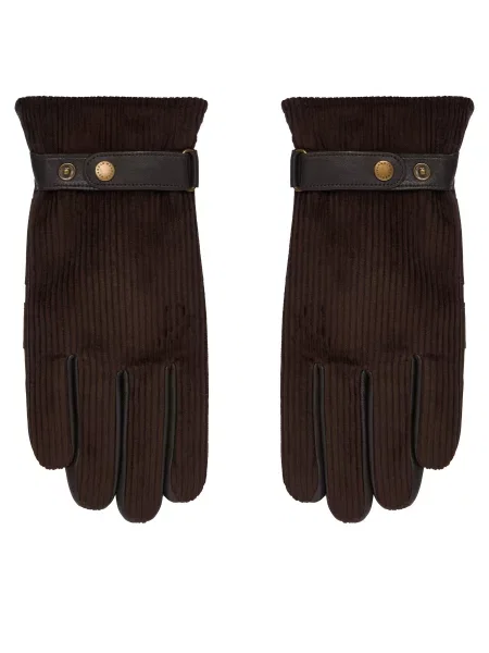 Рукавички Barbour Nelson Темно-коричневий коричневі