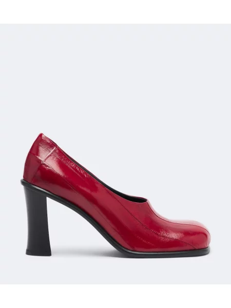 Pantofi cu toc Proenza Schouler din piele roșu