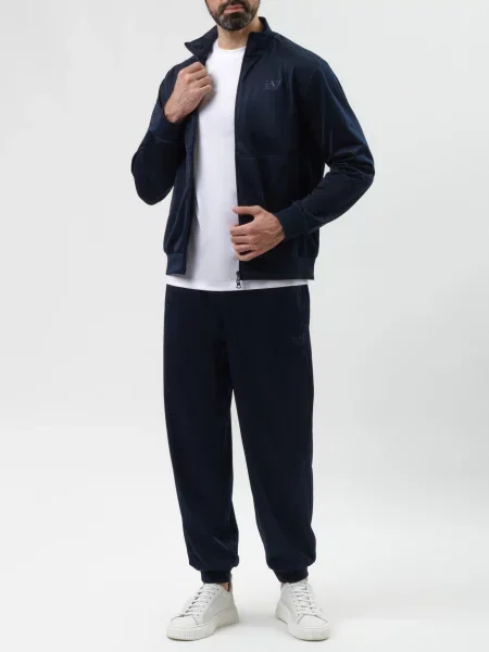 Костюмний спортивний костюм Ea7 Emporio Armani синій