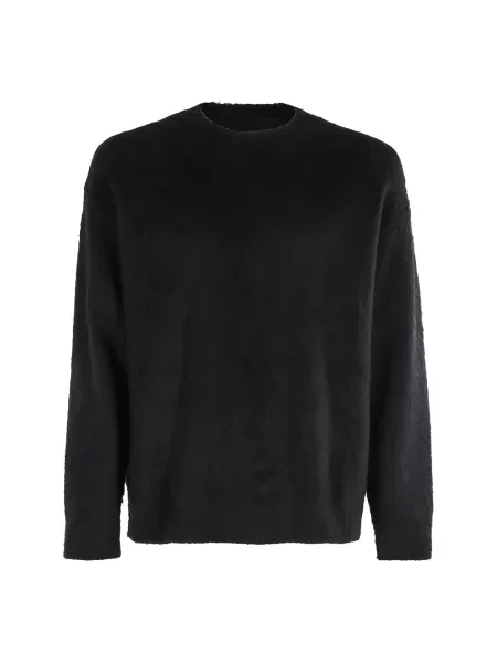 Sweter Roberto Collina polarowy czarny