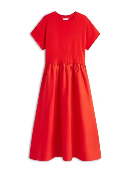 TOMMY HILFIGER Obleka CODY rdeča oranžno