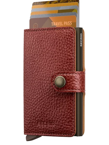 Secrid portofel RFID din piele VEGETABLE TANNED maro