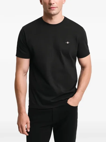 Tricou Gant scurt negru