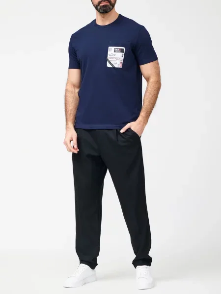 Футболка Paul&shark синя