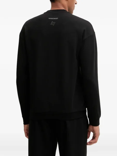 Φούτερ Ea7 Emporio Armani μαύρο