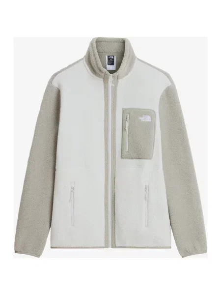 Polar The North Face Yumiori Full Zip biało szary S biała