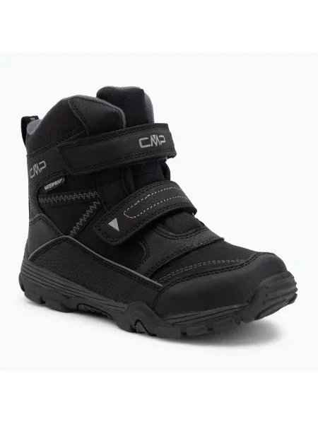 Gyerek hótaposó CMP Pyry Snowboots Wp black/titanium. Méret: 34 EU fekete