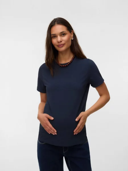 MAMALICIOUS Tričko MLNEW EVA námornícka modrá