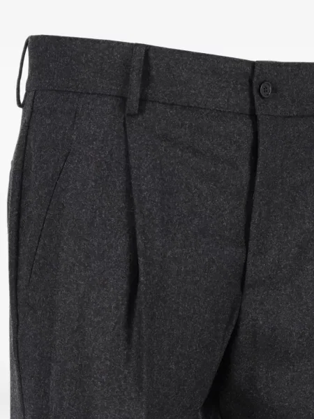 Pantaloni Dolce & Gabbana de lână gri