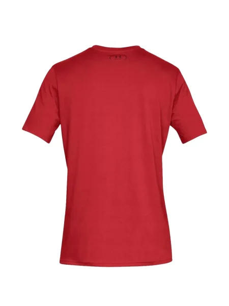 Scurt tricou Under Armour cu autograf roșu