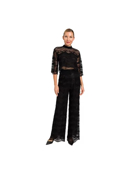 Spodnie Twinset czarne