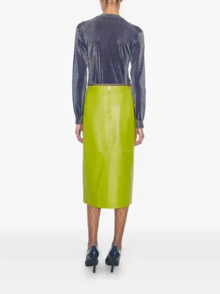 Pulover Tory Burch cu decolteu în V albastru