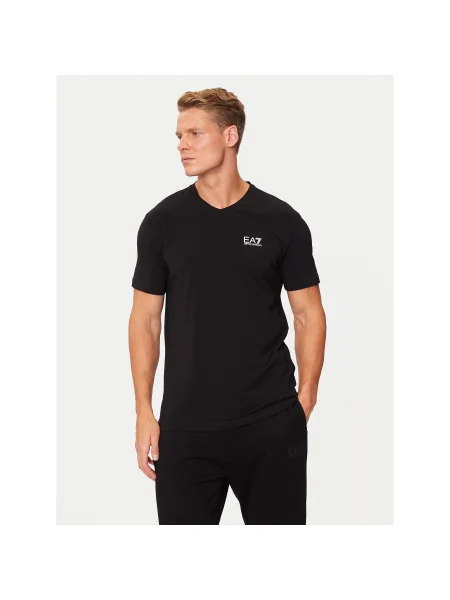 Emporio Armani Póló PJVQZ Regular Fit fekete