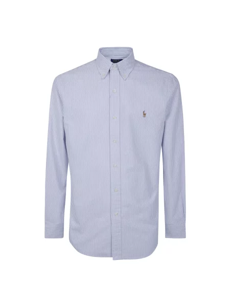 Koszula Polo Ralph Lauren z długim rękawem niebieska