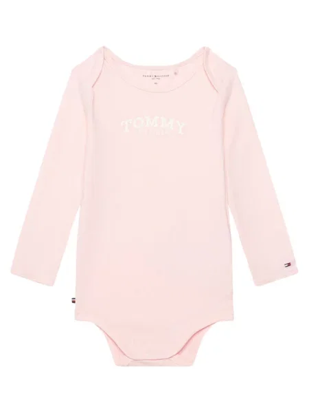 Tommy Hilfiger Κορμάκι παιδικό Monotype ροζ