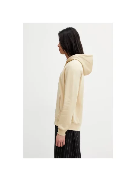 Bluza rozpinana Lacoste beżowa