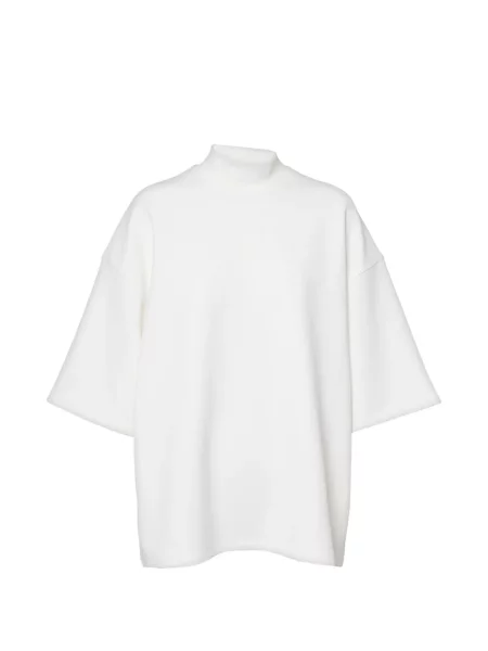 Къс топ Wardrobe.nyc бяло