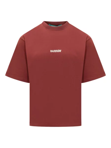 Tricou Barrow cu imagine din jerseu roșu