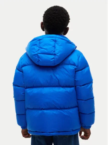 Tommy Hilfiger Pūkinė striukė Essential mėlyna