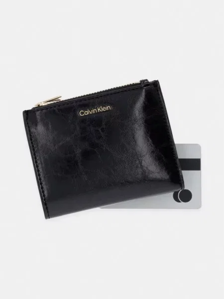 Calvin Klein pénztárca női műbőr fekete