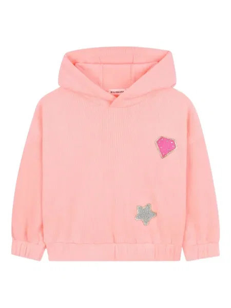 Bluza z kapturem dziecięca Billieblush różowa