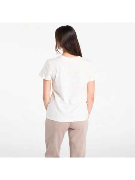 Тениска GUESS Gloria Peony Ss T-Shirt Beige XS бежово