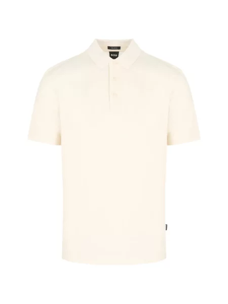 Tricou polo Hugo alb