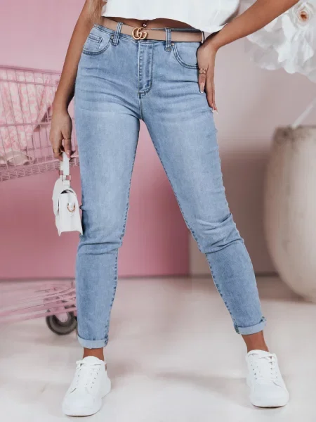 Spodnie jeansowe slim fit MYJINN Dstreet
