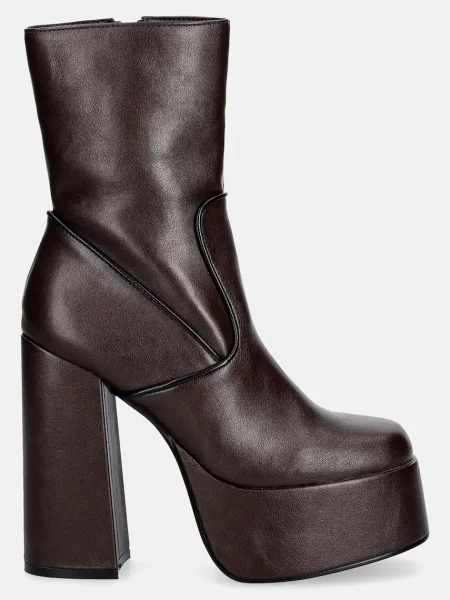 Koi Footwear členkové čižmy na dámske hnedá