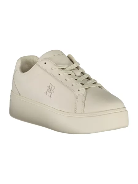 Sneakersy Tommy Hilfiger skórzane białe