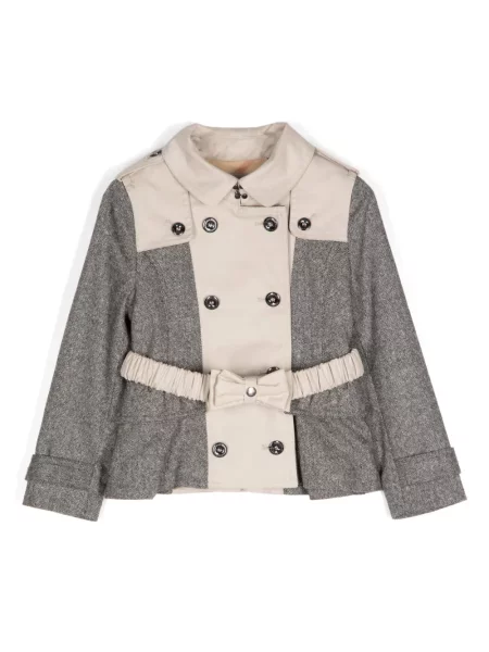 Marynarka dziecięca Burberry szara