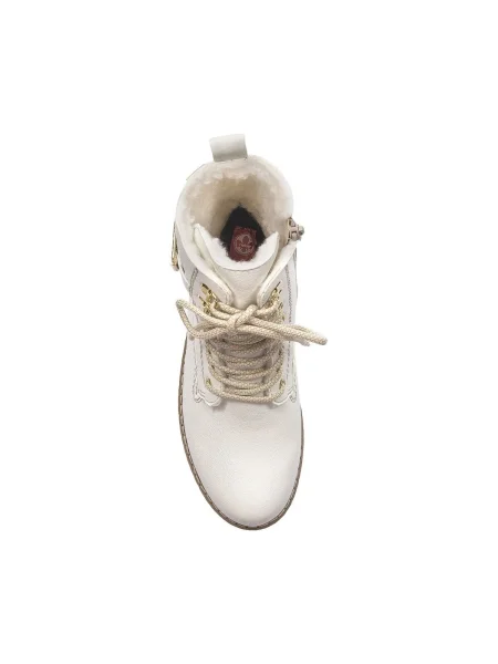 Pantofi Rieker alb